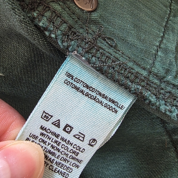 Free People We The Free Denim Zip It Up Mini Skirt - Picture 6 of 9